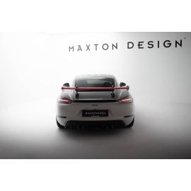 Carbon Spoiler With Upper Swan Mounting V.1 + LED Porsche 718 Cayman 982c