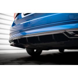 Hinten Splitter (mit einem vertikalem balken) Skoda Octavia Sportline Mk4