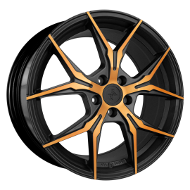 Keskin Wheels KT19N Matt Black Front Copper