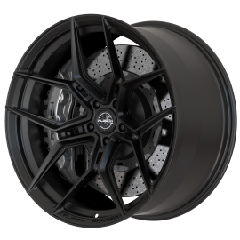 Rusch Wheels R0990 Monoblock Satin Black
