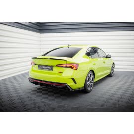 Heck Diffusor Seite V.4 Skoda Octavia RS Mk4