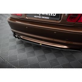 Hinten Splitter BMW 3 E46 M-Pack Coupe (mit einem vertikalen Balken)
