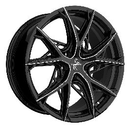 Keskin Wheels KT24 Black Secret Diamond