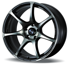 WEDS Wheels SA-75R Worth Black Clear