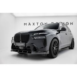 Set of Prepreg Carbon Splitters V.1 BMW X7 M-Pack G07 Facelift