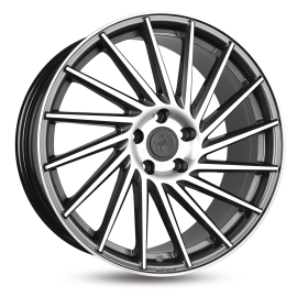 Keskin Wheels KT17 Palladium Front Polish