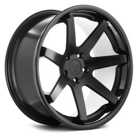 Ferrada Wheels FR1 Mid Concavity Matte Black/Gloss Black Lip