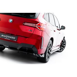 Hinten Splitter (mit einem vertikalem balken) BMW X3 M-Pack G45