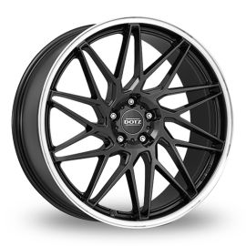 DOTZ Wheels Tanaka Gunmetal Polierte Lippe