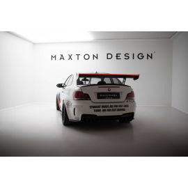 Carbon Spoiler With Internal Brackets Uprights V.1 + LED BMW 1 M E82