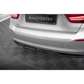 Hinten Splitter (mit einem vertikalem balken) BMW 3 GT F34 Facelift