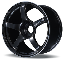 ADVAN Wheels TC-4 Black Gun Metallic & Ring