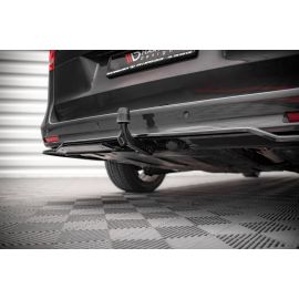 Hinten Splitter (mit einem vertikalem balken) Mercedes-Benz V-Class AMG-Line W447 Facelift