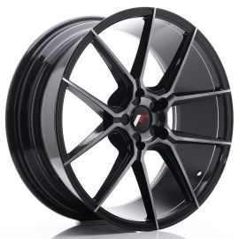 Japan Racing Wheels JR30 Black Brushed Tinted Face Assia