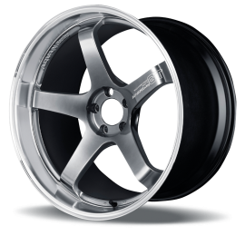 ADVAN Wheels GT Porsche Machining & Hyper Platinum Black