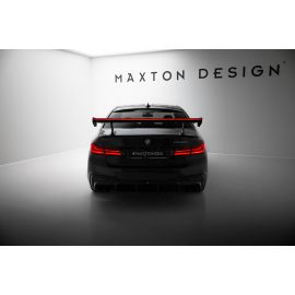 Carbon Spoiler With Internal Brackets Uprights + LED BMW 5 / M5 Sedan G30 / F90