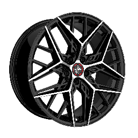 Keskin Wheels KT25 Black Front Polish