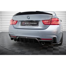 Heckansatz BMW 4 Coupe / Gran Coupe / Cabrio M-Pack F32 / F36 / F33 (Version mit EinzelAuspuff auf beiden Seiten)