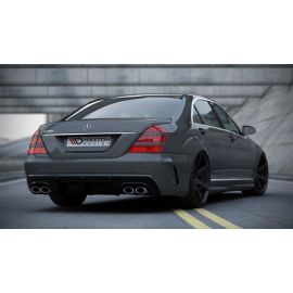 Mercedes S W221 (Look W205) Heckstosstange + Heckansatz Verlangerung