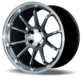 ADVAN Wheels RZ-DF2 Diamond Cut & Hyper Platinum Black