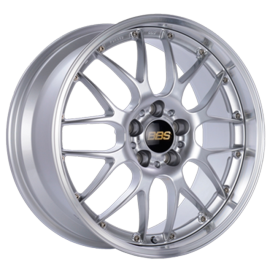 BBS Wheels RS-GT Diamond Silver/Diamond Cut Machined Lip