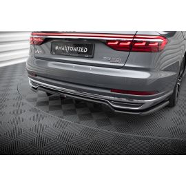 Hinten Splitter (mit einem vertikalem balken) Audi A8 / S8 D5