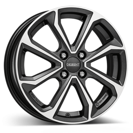 DEZENT Wheels KT Gunmetal Polished