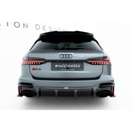 Prepreg Carbon Fiber Heckansatz Audi A6 / S6 / RS6 C8 (Version without towbar)