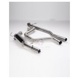 Mittelrohr + sportauspuff für FORD ESCORT RS TURBO-1.6 [LN]