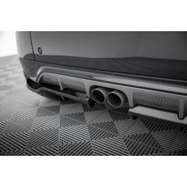 Hinten Splitter (mit einem vertikalem balken) Brabus Smart Fortwo C451 Facelift