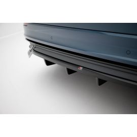 Hinten Splitter Audi Q8 Mk1 (mit einem vertikalem balken)