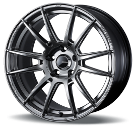 WEDS Wheels SA-62R Latinum Silver Black