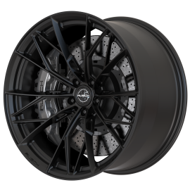Rusch Wheels F11-R Monoblock Satin Black