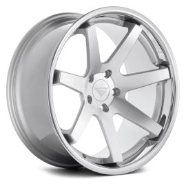 Ferrada Wheels FR1 Mid Concavity Machine Silver/Chrome Lip