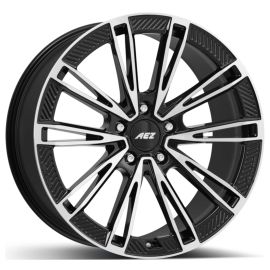 AEZ Wheels Alaska Schwarz Glänzend Frontpoliert