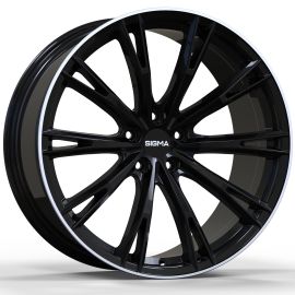 SIGMA 533 Black Machined Rim