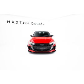 Street Pro Splitter + Flaps + Flaps Audi A3 / S3 / RS3 Sedan 8Y Facelift