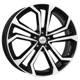 DEZENT Wheels TA Schwarz Glänzend Frontpoliert