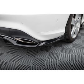 Hinten Splitter (mit einem vertikalem balken) Mercedes-Benz CLA C117 Facelift