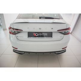 Heck Diffusor Seite Skoda Superb Liftback / Combi Mk3 Facelift