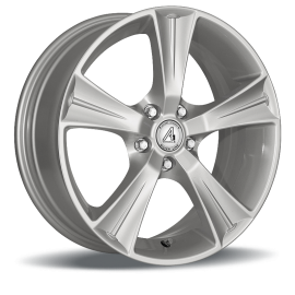 A1 Wheels Arbor Silver Metallic