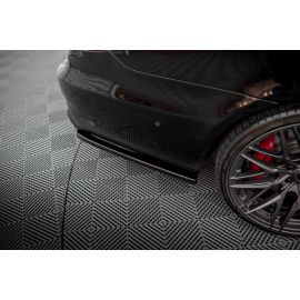 Hinten Splitter (mit einem vertikalem balken) Mercedes-Benz E63 AMG Sedan W212 Facelift