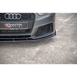 Street Pro Splitter + Flaps Audi RS3 8V Sportback