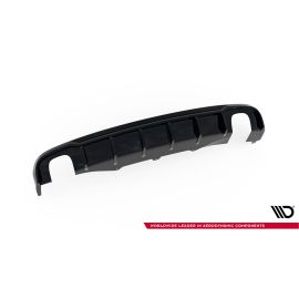 Heckansatz Audi A4 / S4 / RS4 B8 (Version mit EinzelAuspuff auf zwei Seiten)