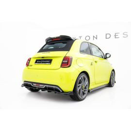 Hinten Splitter (mit einem vertikalem balken) Abarth 500 e