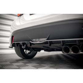 Hinten Splitter (mit einem vertikalem balken) V.2 Toyota Yaris Mk4
