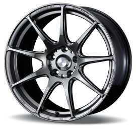 WEDS Wheels SA-99R Latinum Silver Black