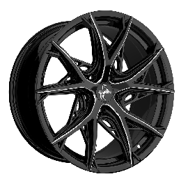 Keskin Wheels KT24C Black Secret Diamond