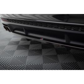 Hinten Splitter (mit einem vertikalem balken) Audi A4 / S4 / RS4 B9 Facelift