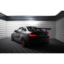 Carbon Spoiler With Internal Brackets Uprights + LED BMW M2 F87 / 2 / 2 M-Pack F22